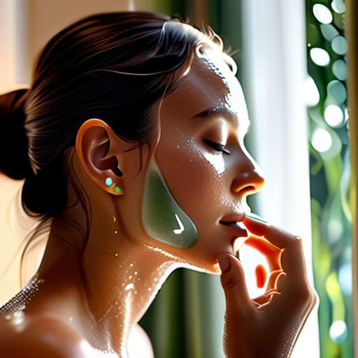 Mastering Gentle Facial Massage Techniques for puffiness.