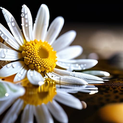 Soothing skincare with chamomile extract.