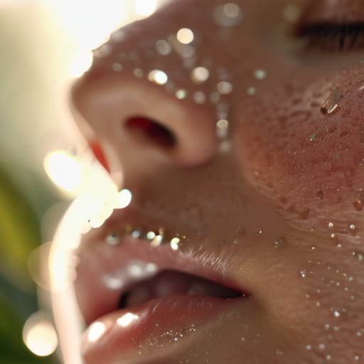 Different ways of exfoliating skin.
