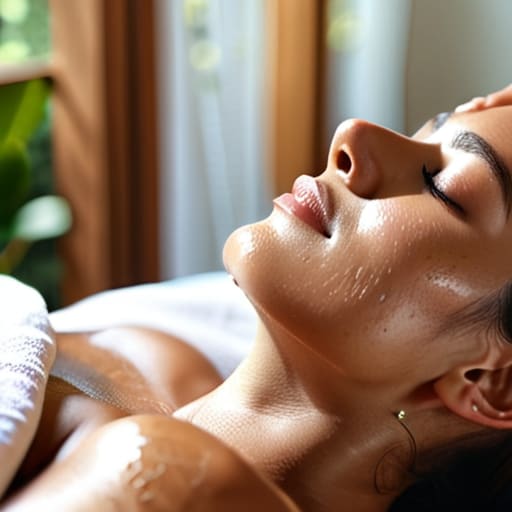 Effective facial massage routine for glowing skin.