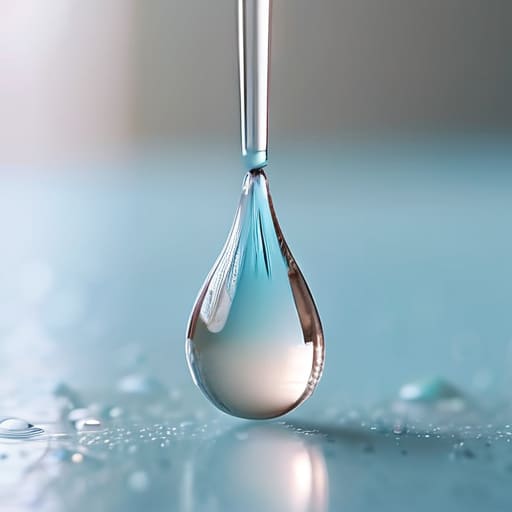 Hyaluronic acid routine for skin hydration.