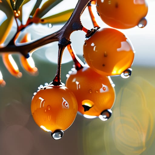 Benefits of organic sea buckthorn oil.